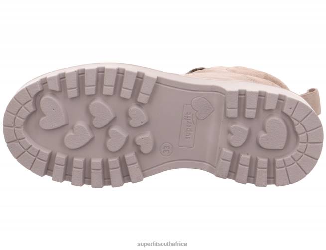 ABBY - Boot with Zip Toddlers Beige NLL0704 Superfit Boots