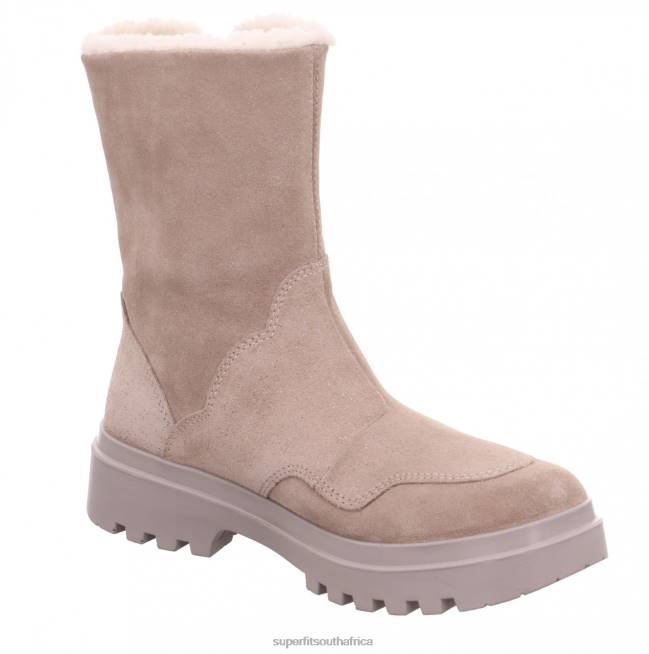 ABBY - Boot with Zip Toddlers Beige NLL0729 Superfit Boots