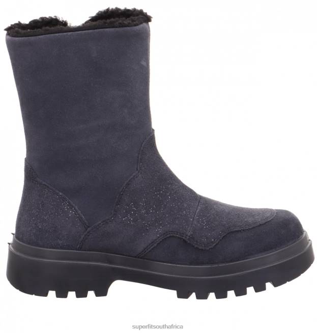 ABBY - Boot with Zip Toddlers Grey NLL0745 Superfit Boots