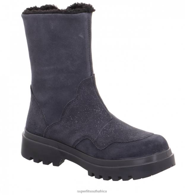 ABBY - Boot with Zip Toddlers Grey NLL0745 Superfit Boots