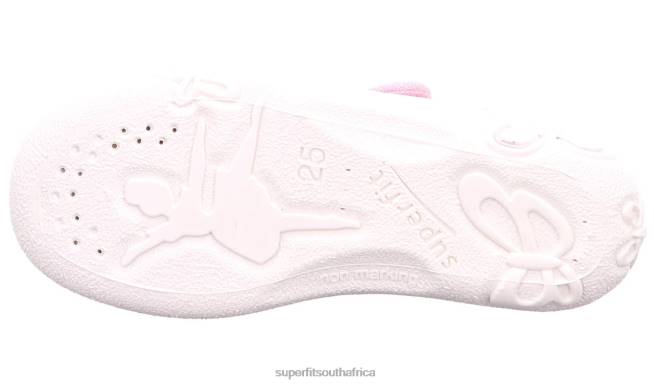 BELINDA - Slipper with Velcro Fastener Babies Pink NLL067 Superfit Slippers