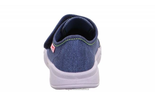 BENNY - Slipper with Velcro Fastener Babies Blue NLL0150 Superfit Slippers