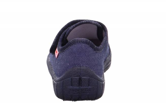 BILL - Slipper with Velcro Fastener Babies Blue NLL0129 Superfit Slippers