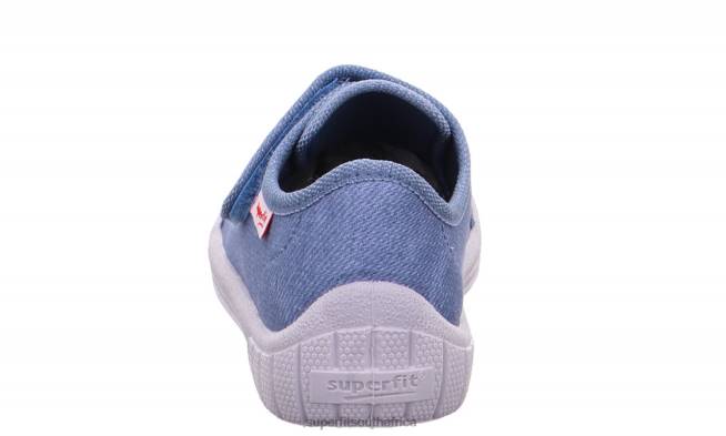 BILL - Slipper with Velcro Fastener Babies Blue NLL043 Superfit Slippers