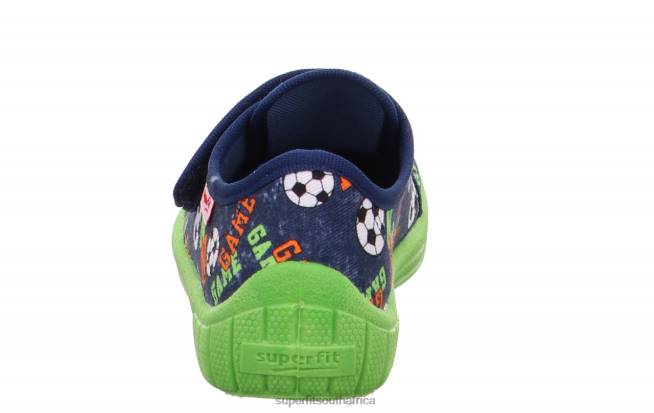 BILL - Slipper with Velcro Fastener Babies Blue NLL09 Superfit Slippers