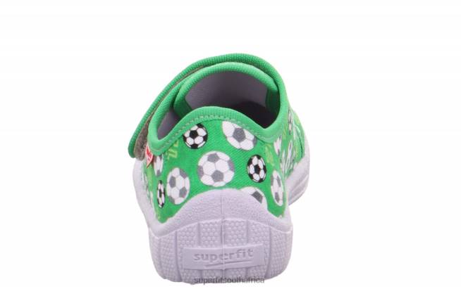 BILL - Slipper with Velcro Fastener Babies Green NLL0161 Superfit Slippers