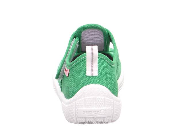 BILL - Slipper with Velcro Fastener Babies Green NLL078 Superfit Slippers