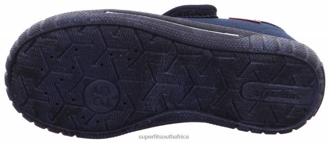 BILL - Slipper with Velcro Fastener Babies Ocean/Combi NLL018 Superfit Slippers