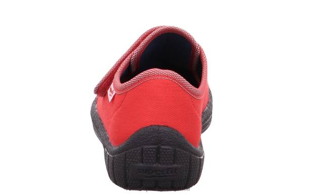 BILL - Slipper with Velcro Fastener Babies Red/Grey NLL042 Superfit Slippers