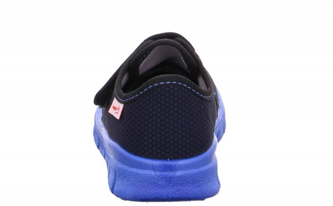 BOBBY - Slipper with Velcro Fastener Toddlers Blue NLL0560 Superfit Slippers