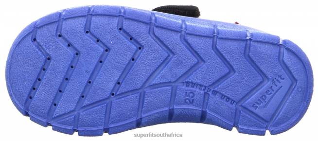 BOBBY - Slipper with Velcro Fastener Toddlers Blue NLL0560 Superfit Slippers