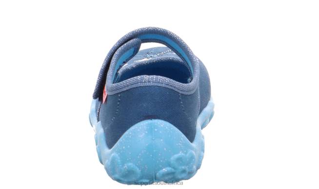 BONNY - Slipper with Velcro Fastener Babies Blue NLL0106 Superfit Slippers