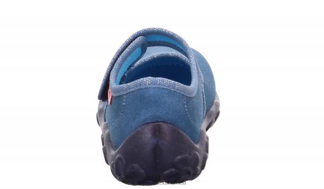 BONNY - Slipper with Velcro Fastener Babies Blue NLL0146 Superfit Slippers