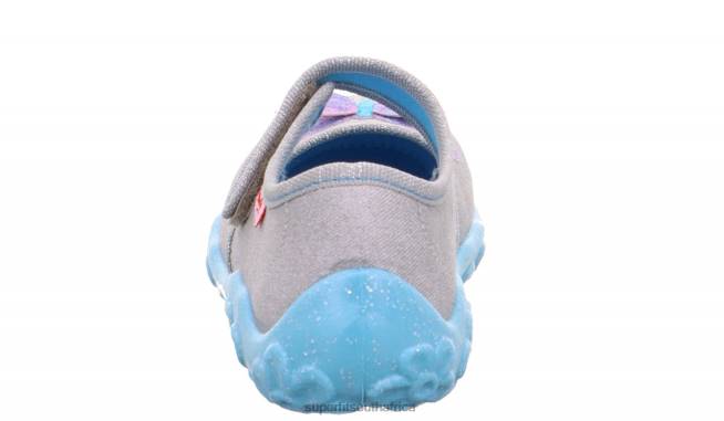 BONNY - Slipper with Velcro Fastener Babies Grey NLL0119 Superfit Slippers