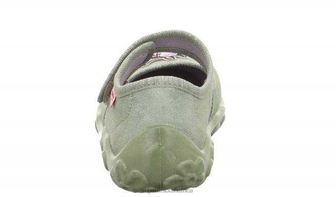 BONNY - Slipper with Velcro Fastener Babies Light Green NLL049 Superfit Slippers