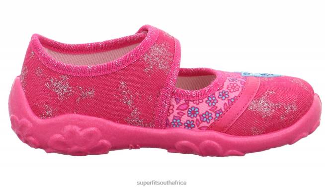 BONNY - Slipper with Velcro Fastener Babies Pink NLL0125 Superfit Slippers