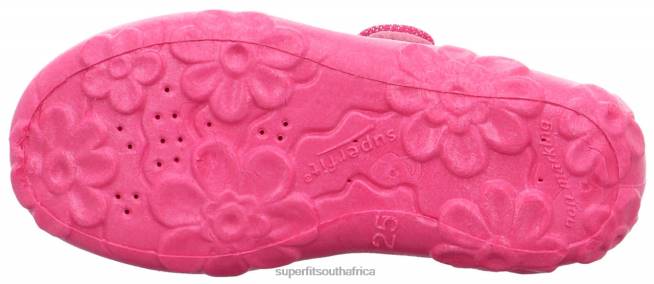 BONNY - Slipper with Velcro Fastener Babies Pink NLL0125 Superfit Slippers