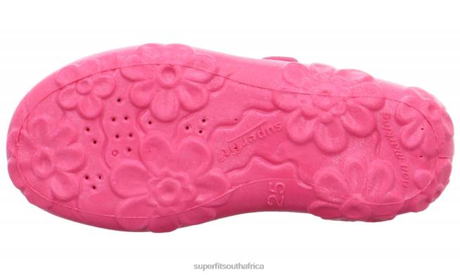 BONNY - Slipper with Velcro Fastener Babies Pink NLL0135 Superfit Slippers