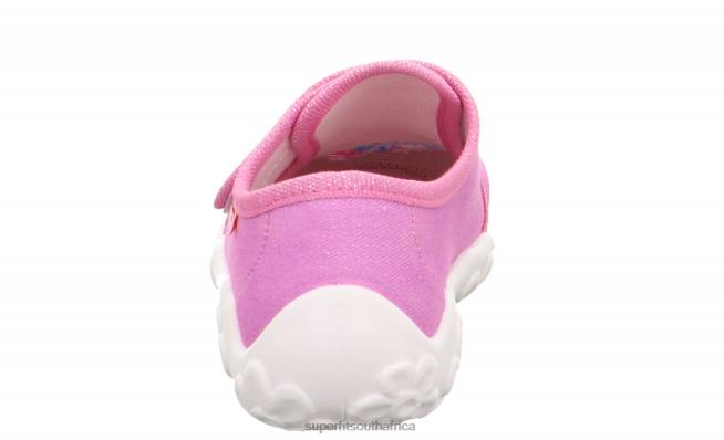 BONNY - Slipper with Velcro Fastener Babies Pink NLL044 Superfit Slippers