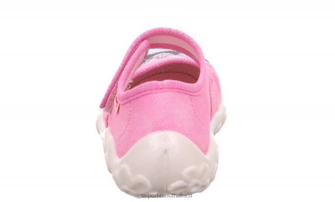 BONNY - Slipper with Velcro Fastener Babies Pink/Multi Coloure NLL0153 Superfit Slippers