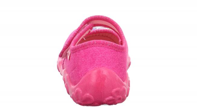 BONNY - Slipper with Velcro Fastener Babies Pink/Purple NLL019 Superfit Slippers