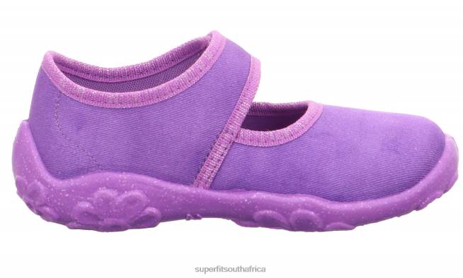 BONNY - Slipper with Velcro Fastener Babies Purple NLL0124 Superfit Slippers