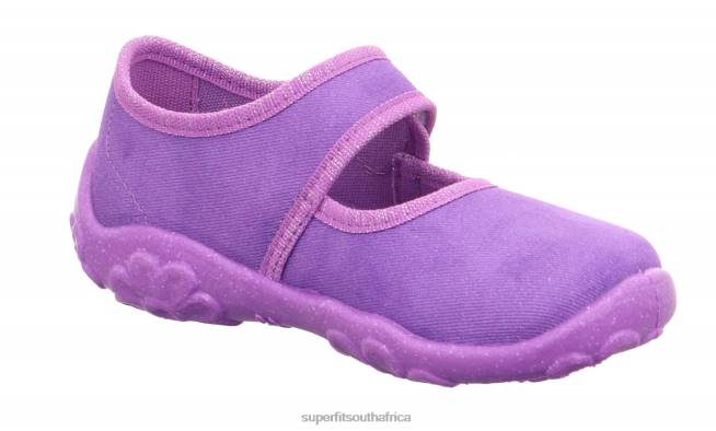 BONNY - Slipper with Velcro Fastener Babies Purple NLL0124 Superfit Slippers