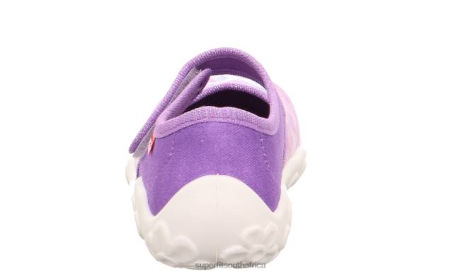 BONNY - Slipper with Velcro Fastener Babies Purple NLL035 Superfit Slippers