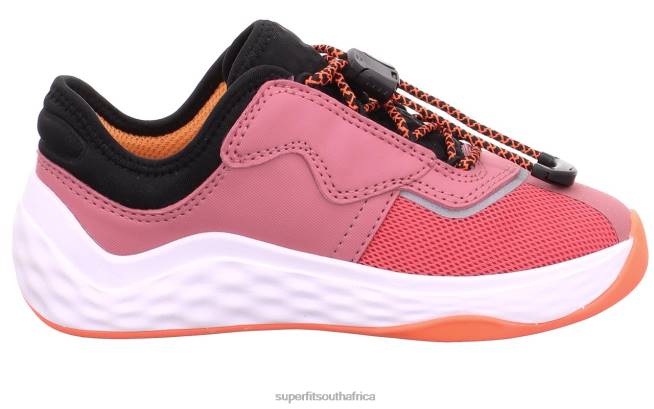 BOUNCE - Sneakers low with Quick release fastener Toddlers Pink/Orange NLL0785 Superfit Low Sneakers