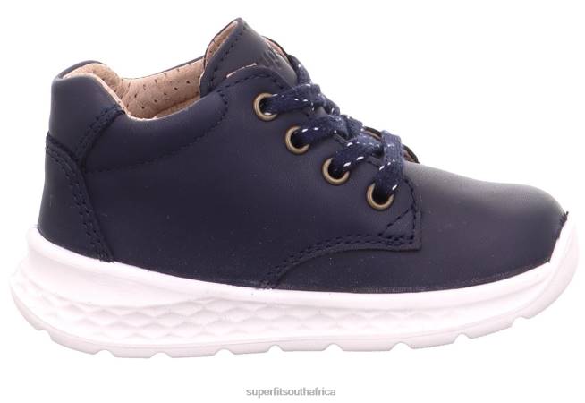 BREEZE - Sneakers low with Lacing Babies Blue NLL0249 Superfit Low Sneakers