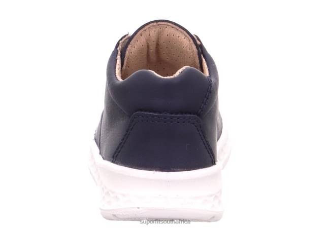 BREEZE - Sneakers low with Lacing Babies Blue NLL0249 Superfit Low Sneakers