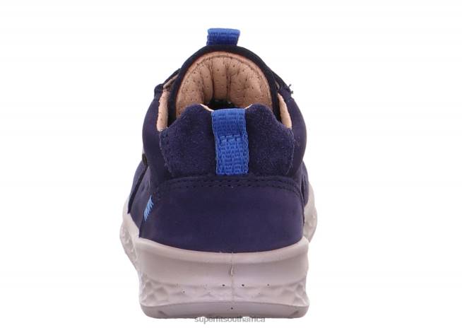 BREEZE - Sneakers low with Lacing Babies Blue NLL0397 Superfit Low Sneakers