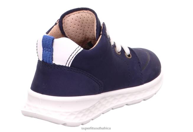 BREEZE - Sneakers low with Lacing Babies Blue/Light Blue NLL0253 Superfit Low Sneakers