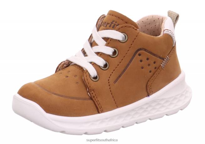 BREEZE - Sneakers low with Lacing Babies Brown/Beige NLL0295 Superfit Low Sneakers