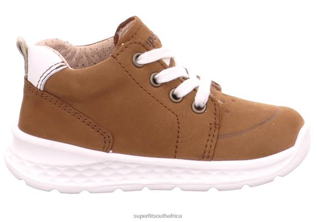 BREEZE - Sneakers low with Lacing Babies Brown/Beige NLL0295 Superfit Low Sneakers