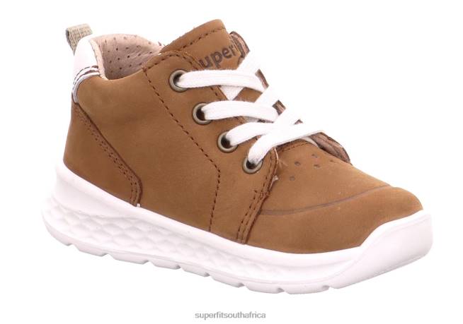 BREEZE - Sneakers low with Lacing Babies Brown/Beige NLL0295 Superfit Low Sneakers