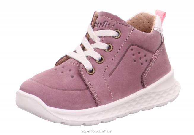 BREEZE - Sneakers low with Lacing Babies Purple/Pink NLL0284 Superfit Low Sneakers