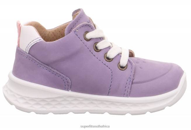 BREEZE - Sneakers low with Lacing Babies Purple/Pink NLL0305 Superfit Low Sneakers