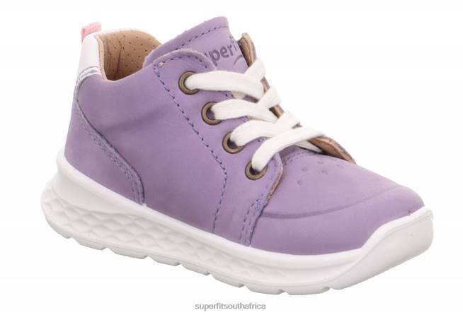 BREEZE - Sneakers low with Lacing Babies Purple/Pink NLL0305 Superfit Low Sneakers