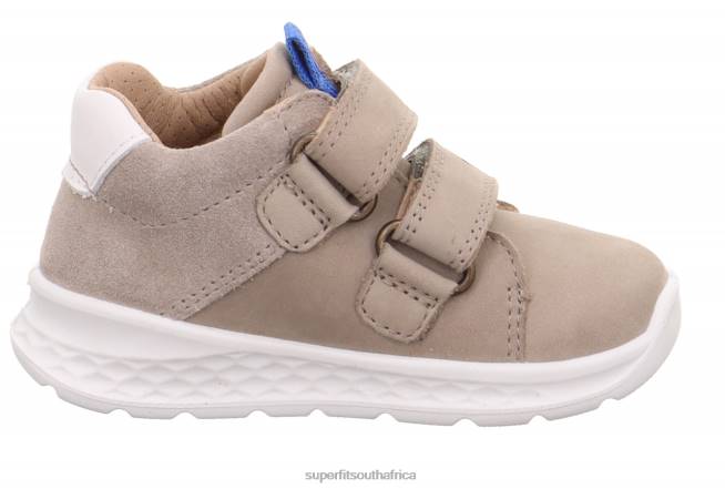 BREEZE - Sneakers low with Velcro Fastener Babies Beige/Blue NLL0260 Superfit Low Sneakers