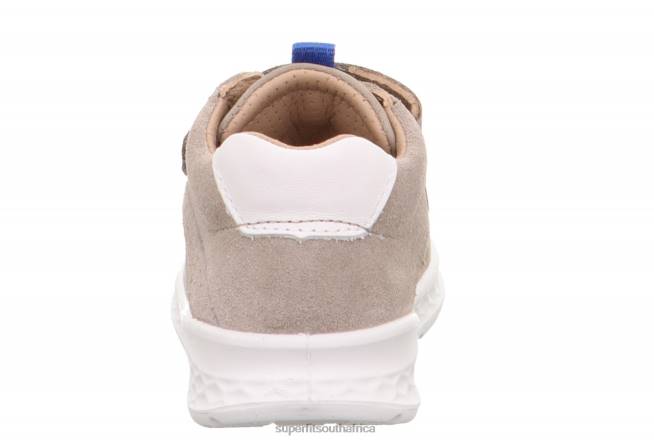 BREEZE - Sneakers low with Velcro Fastener Babies Beige/Blue NLL0260 Superfit Low Sneakers