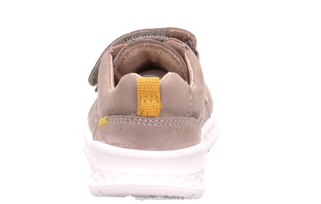 BREEZE - Sneakers low with Velcro Fastener Babies Beige/Yellow NLL0262 Superfit Low Sneakers