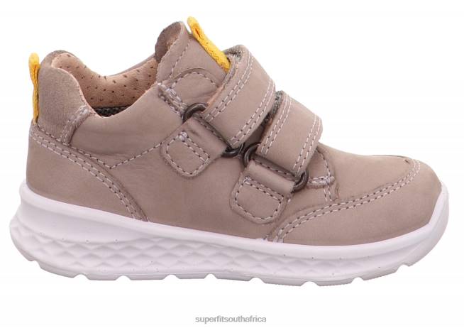 BREEZE - Sneakers low with Velcro Fastener Babies Beige/Yellow NLL0291 Superfit Low Sneakers