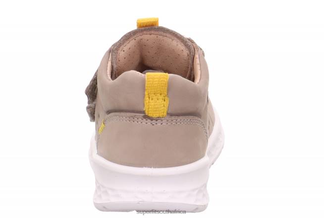 BREEZE - Sneakers low with Velcro Fastener Babies Beige/Yellow NLL0303 Superfit Low Sneakers