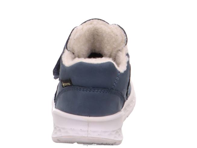 BREEZE - Sneakers low with Velcro Fastener Babies Blue NLL0421 Superfit Low Sneakers