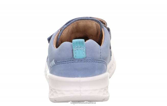 BREEZE - Sneakers low with Velcro Fastener Babies Blue/Light Blue NLL0287 Superfit Low Sneakers