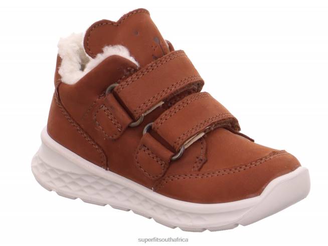 BREEZE - Sneakers low with Velcro Fastener Babies Brown NLL0419 Superfit Low Sneakers