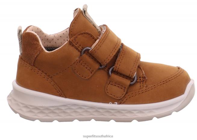 BREEZE - Sneakers low with Velcro Fastener Babies Brown/Beige NLL0325 Superfit Low Sneakers