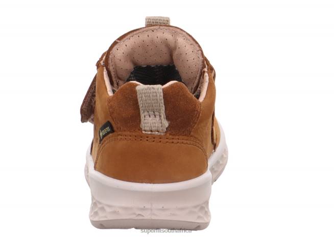 BREEZE - Sneakers low with Velcro Fastener Babies Brown/Beige NLL0325 Superfit Low Sneakers