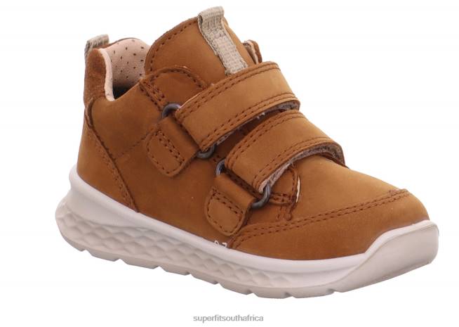 BREEZE - Sneakers low with Velcro Fastener Babies Brown/Beige NLL0325 Superfit Low Sneakers